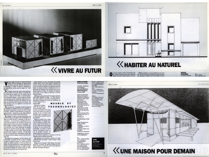 Les Maisons du Futur 1988 - Salon Habiter 88